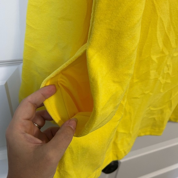 NWT Dudley Stephens Yellow Cobble Hill Turtleneck Sweater - Picture 5 of 10